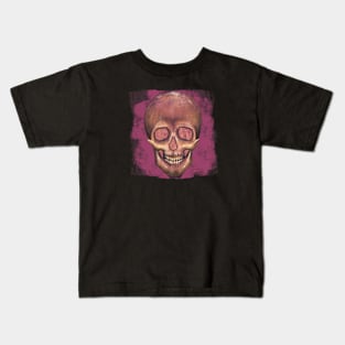 Grunge skull Kids T-Shirt